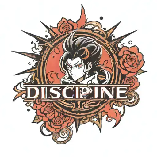 Discipline Japanese Logo Incorporated