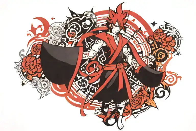 Ieroglid And Red Color Scheme