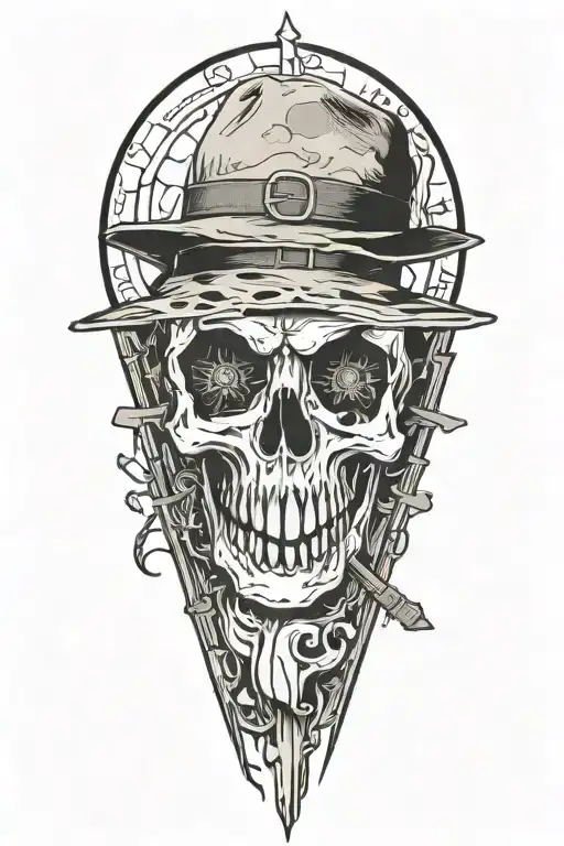 Hunt Showdown Tattoo Design
