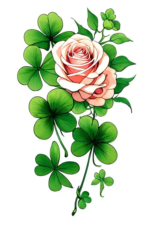 Shamrock And Roses