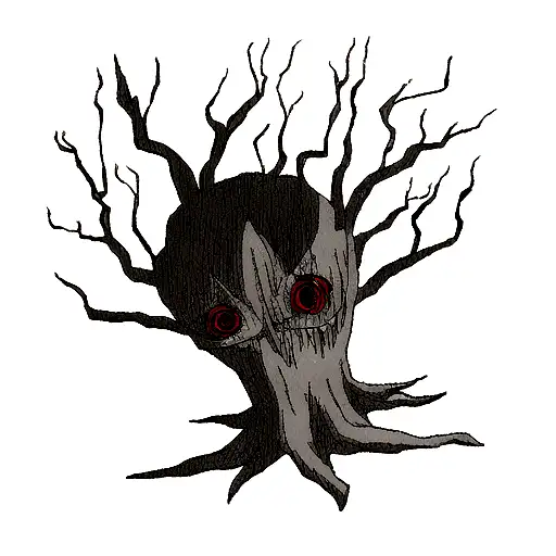 Tree With A Scary Face