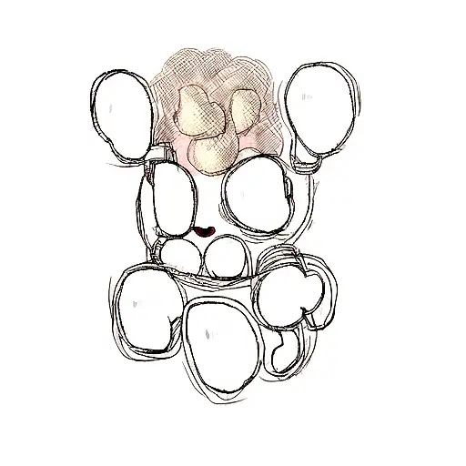 A Cartoon Character With A Brain