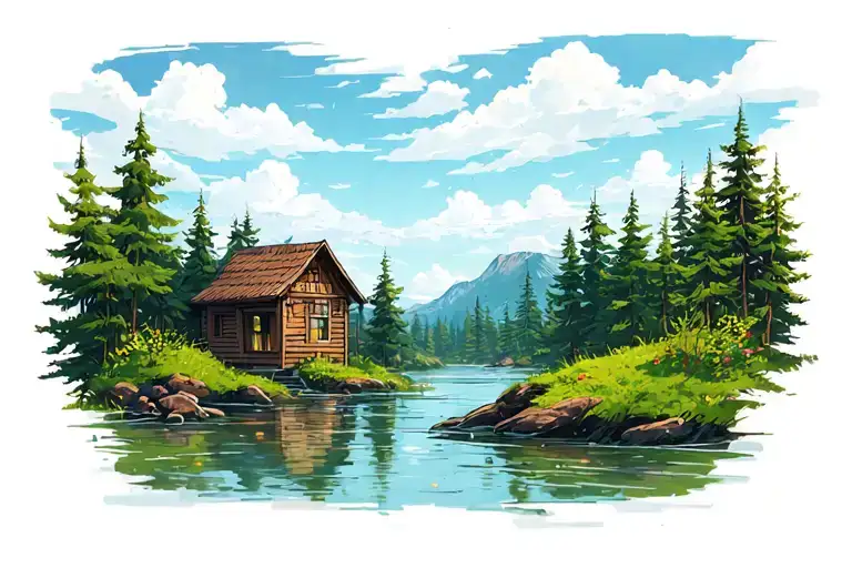 Outdoor Nature Scene