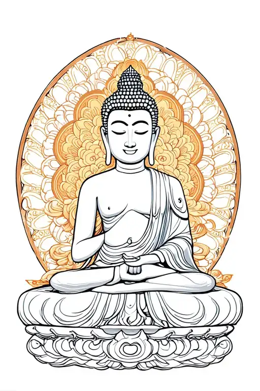 Buddha Standing Side