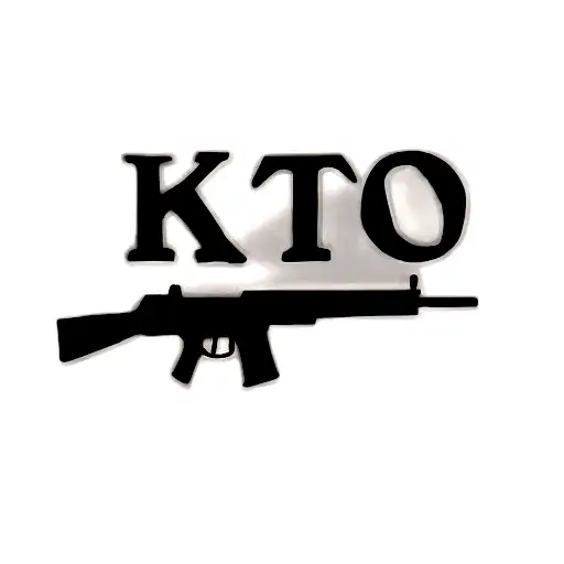 A Gun With The Word Kto On It