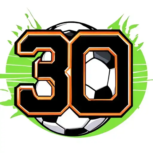 Soccer With Number 30