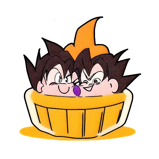 Goku Vegeta Kid Buu Beers Picolo