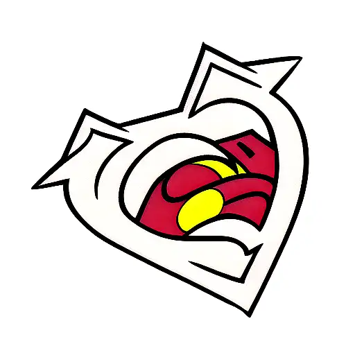 Superman Logo With Dog Collar