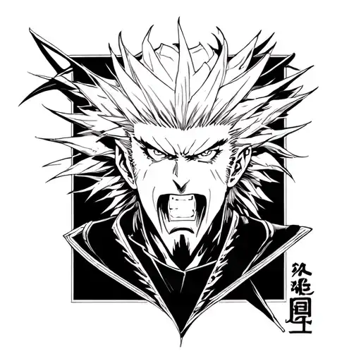 I Would Like A Tattoo Surrounded By A Square Of The Berserk Manga