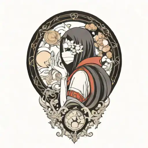 Circle No Face Inside The Circle Made Only