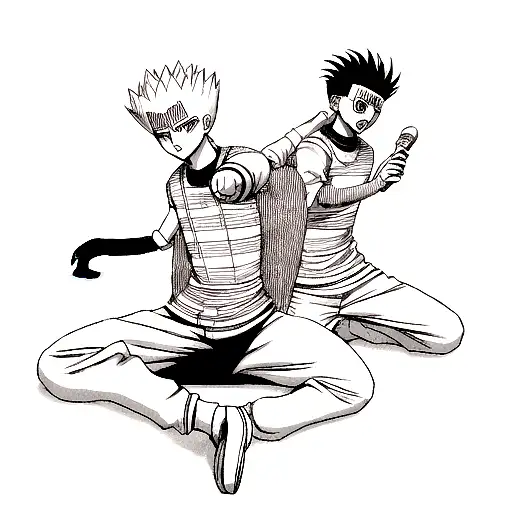 Related To Hunterxhunter In Black And White