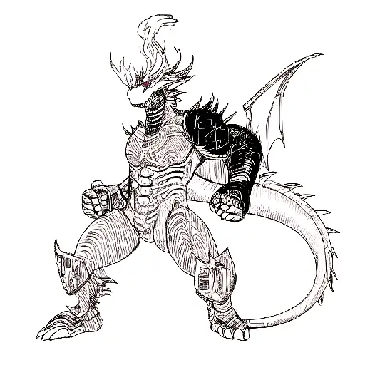 Dragon Of The Darknes Flame