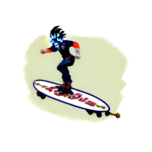 Vegeta Skatebord Golf Star Wars
