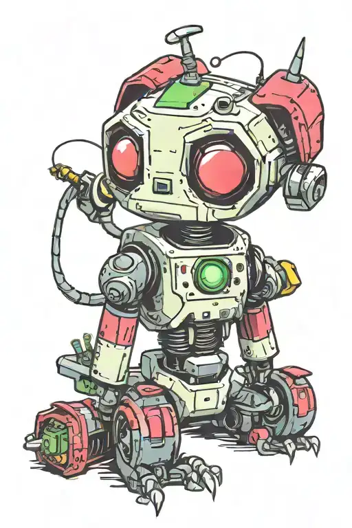 Gir Half Dog Suit Half Evil Robot
