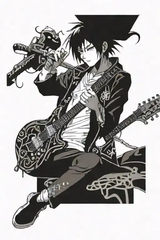 Gotou Hitori With Guitar
