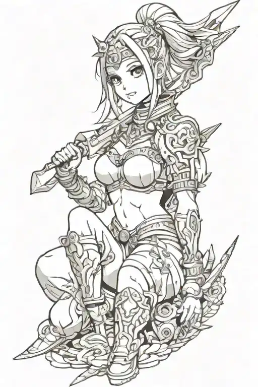 Amazon Warrior Girl