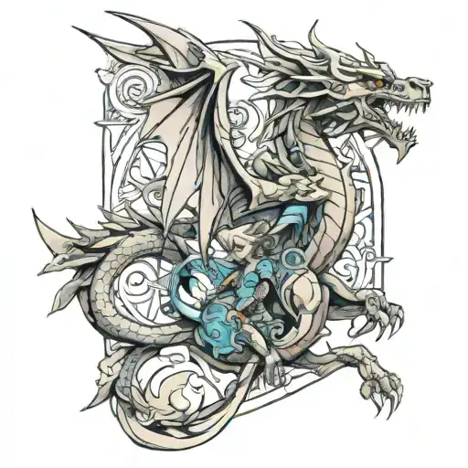 I Have A Gemini Dragon On My Shoulder And What An Zelda Or Anime Idea To Add On It