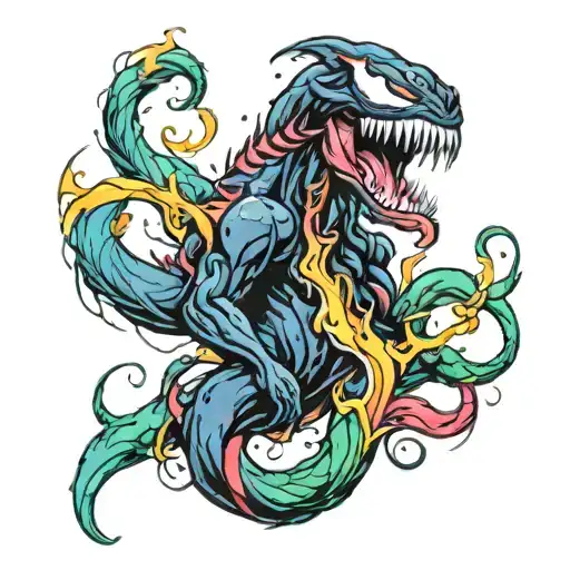Venom Rainbow Colour