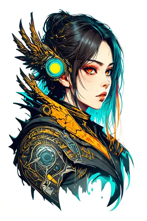 Cyberpunk And Skyrim Mashup