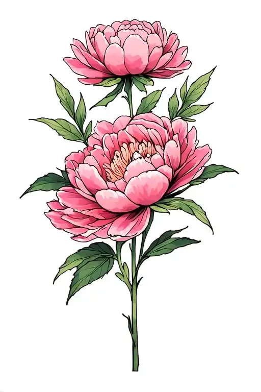 Field Journal Peony