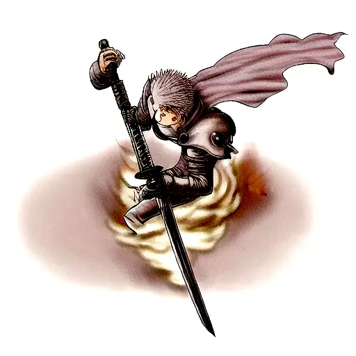 Bone Fire With Guts Sword From Berserk