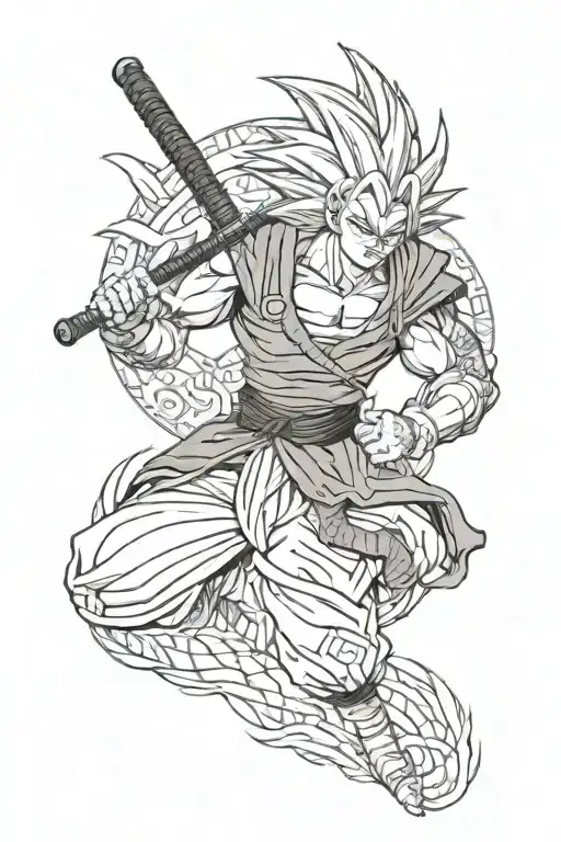 Dragon Ball Samurai Sleeve