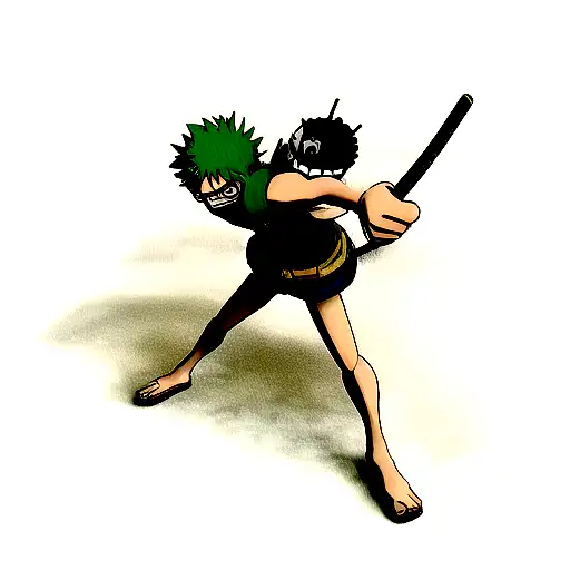 One Piece Zoro 3D