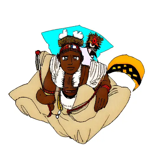 North God Try With African Inspiration