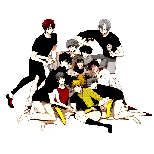 Banana Fish Ash Eiji Black And Grey