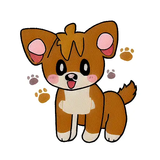 Bandaid With Dog Paw