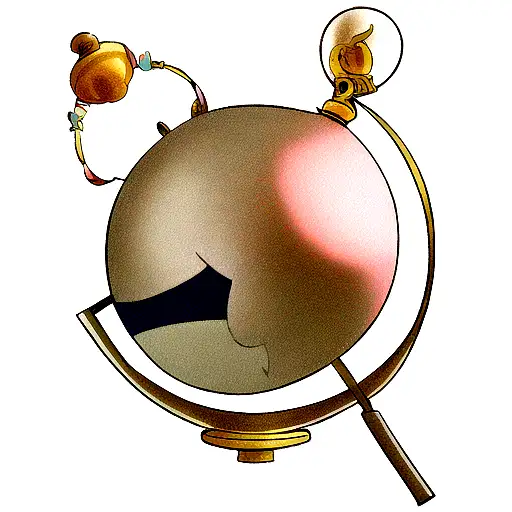 Mouth With Globe Inside