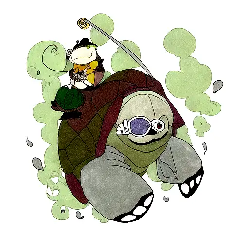 Turtle With A Monocle