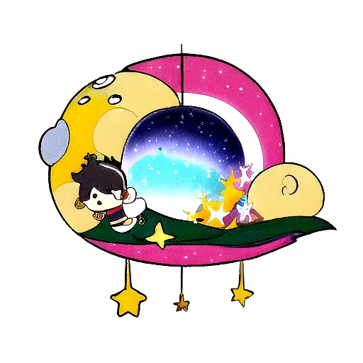 Mando E O Baby Ioda Navegando Na Nave Pela Galaxia