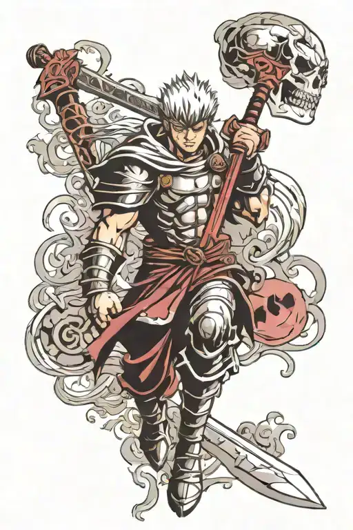 Tattoo Style Anime Berserk