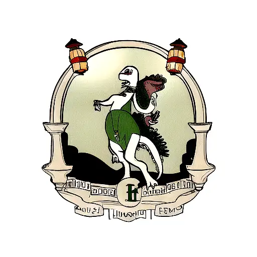 Dinosaur With A Lantern Florence Nightingale