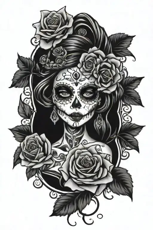 Catrina With Rose