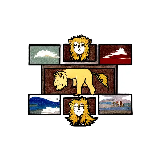 Lion Flag