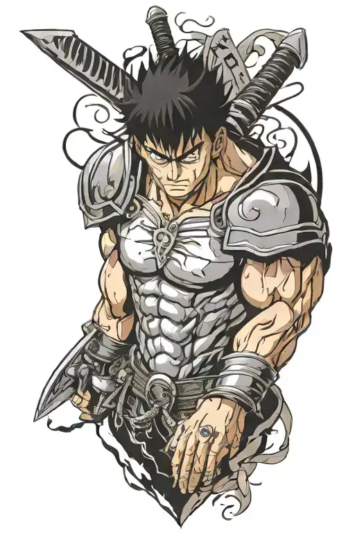 Anime Berserk Guts