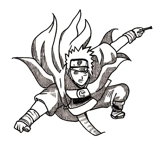 Naruto On A Dragon