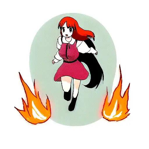 Girl In Fire