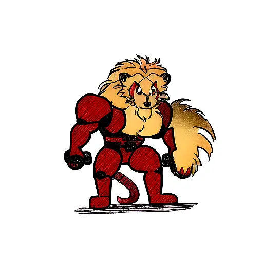 Deadpool Lion