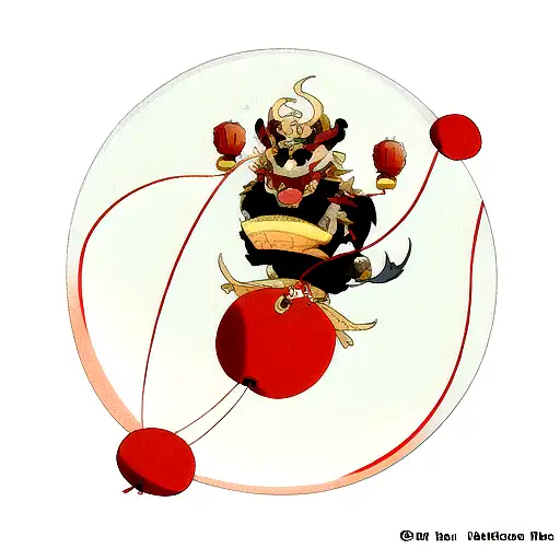 Chinese Dragon In Balloons