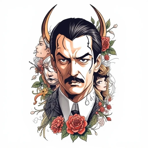 Salvador dali Tattoo idea