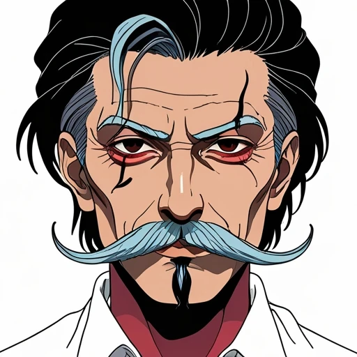 Salvador dali with his specific moustache Tattoo idea