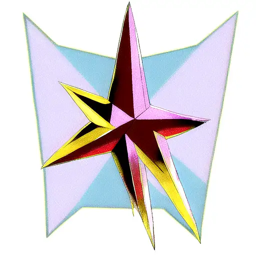 A Star Holds Two Pistols Shooting