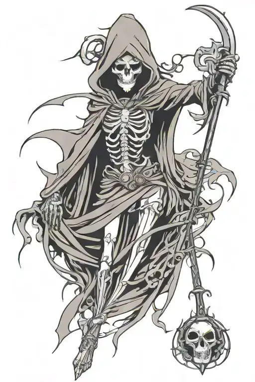 Grim Reaper Woman