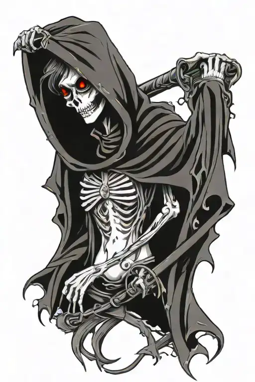 Grim Reaper Woman