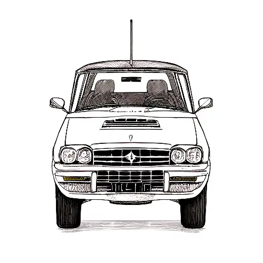 Car With Text Coche 20