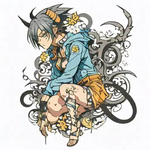 Anime Horny Black Work