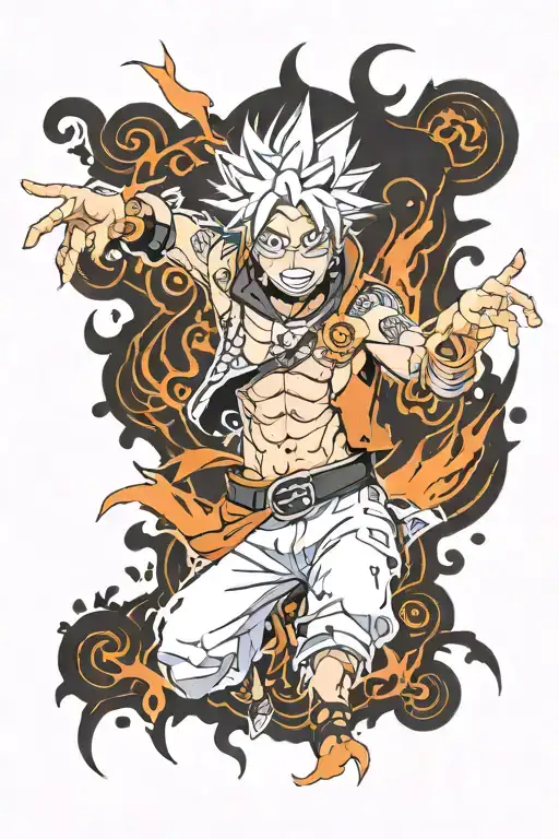Naruto Natsu Asta Black Clover